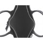 Geantă de mână din piele Innue V8562 - negru