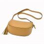 Geantă de mână din piele Patrizia Piu 417-004 - crem