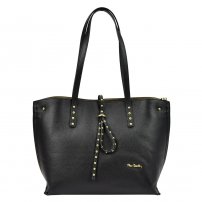 Geantă de mână din piele Pierre Cardin FRZ 1756 DOLLARO - negru