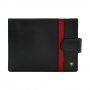 Portofel Rovicky N61L-RVTP RFID - negru + roșu