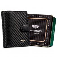 Portofel Peterson PTN 348Z-CA - negru