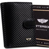 Portofel Peterson PTN 339Z-CA - negru