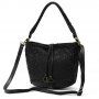 Kožená geantă de mână VS 008 - roșu
