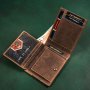 Portofel Peterson PTN N79 2-1-4 HUNTER - maro