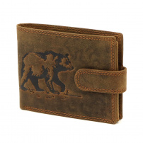 Portofel Nordee L895-BEAR - maro