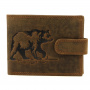 Portofel Nordee L895-BEAR - maro
