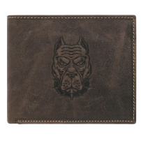Portofel Wild ANIMALS N992-CHM-DOG-2 - maro