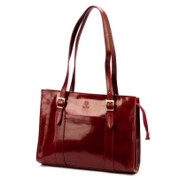 Kožená geantă de mână Florence 54 - burgundy