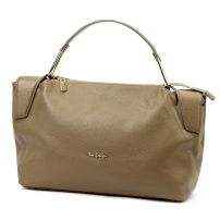 Kožená geantă de mână Pierre Cardin 55091 FRZ DOLLARO - taupe