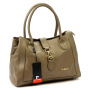 Kožená geantă de mână Pierre Cardin FRZ 55086 DOLLARO - taupe
