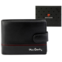 Portofel Pierre Cardin YS605 8806A - negru + roșu
