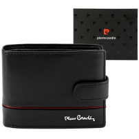 Portofel Pierre Cardin YS605 324A - negru + roșu