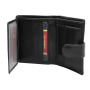 Portofel Peterson PTN RM-12L-BUF - negru