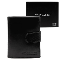 Portofel Cavaldi 0720L-P-BS RFID - negru