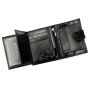 Portofel Cavaldi 0720L-P-BS RFID - negru
