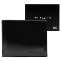 Portofel Cavaldi 0670-P-BS RFID - negru