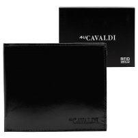 Portofel Cavaldi 0002-P-BS RFID - negru