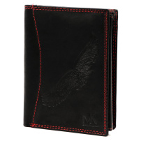 Portofel Money Kepper CDD 5601 BIRD - negru + roșu