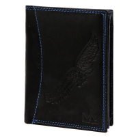 Portofel Money Kepper CDD 5601 BIRD - negru + albastru