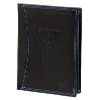 Portofel Money Kepper CDD 5601 WILD WEST - negru + albastru