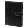 Portofel Money Kepper CDD 5601B WILD WEST - negru + roșu