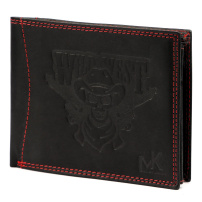 Portofel Money Kepper CDD 5600 WILD WEST - negru + roșu