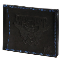 Portofel Money Kepper CDD 5600 WILD WEST - negru + albastru