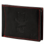 Portofel Money Kepper CDD 5600 REBEL VINTAGE - negru + roșu