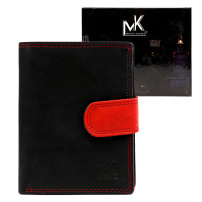 Portofel Money Kepper SN5601B RFID - negru + roșu