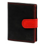 Portofel Money Kepper SN5601B RFID - negru + roșu