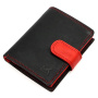Portofel Money Kepper SN5601B RFID - negru + roșu