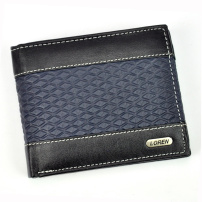 Portofel Loren N992-DDG - negru + albastru