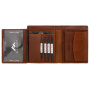 Portofel EL FORREST 933-26 RFID - maro