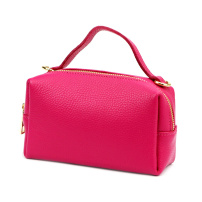 Kožená geantă de mână Luka 26-085 DOLLARO - magenta