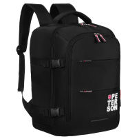 Rucsac Peterson PTN PLG-01-D - negru + roșu